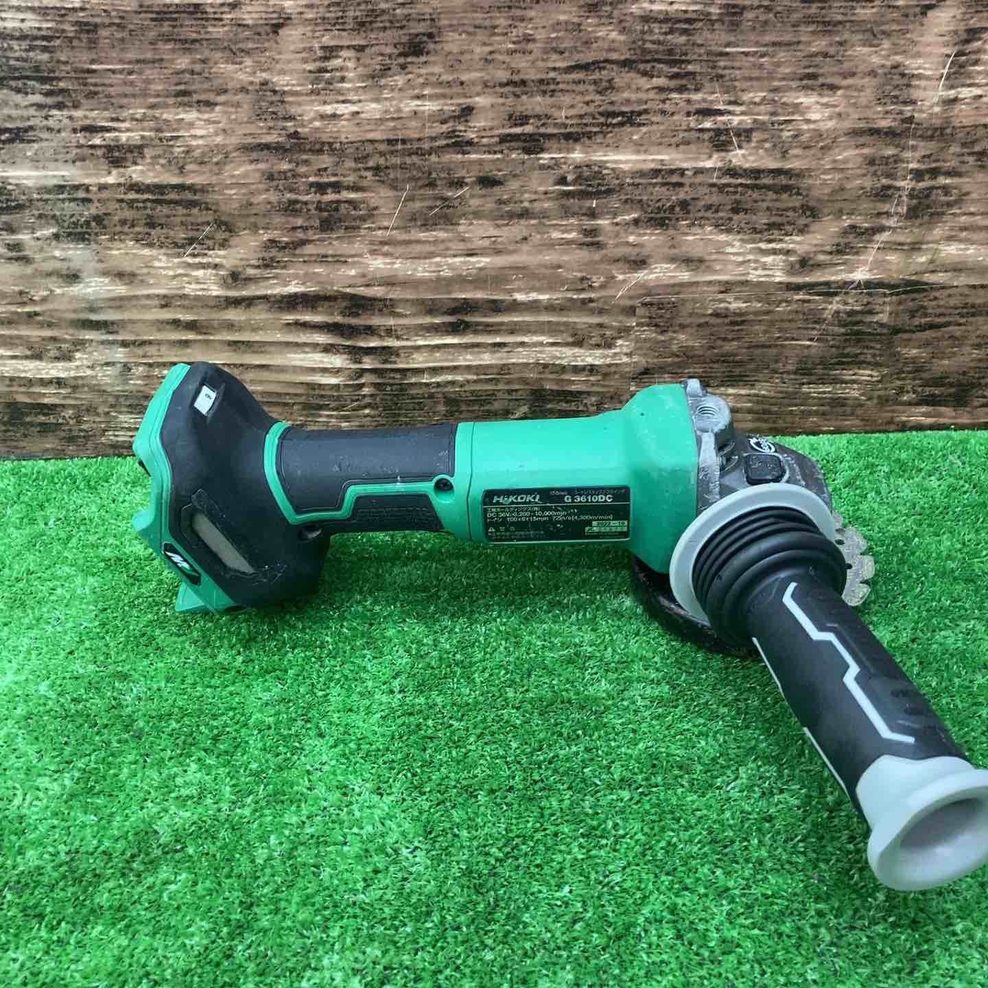 ハイコーキ HIKOKI 旧 日立工機 100mmコードレスディスクグラインダ G3610DC NN 川越店 BRIGHTFACE_UK