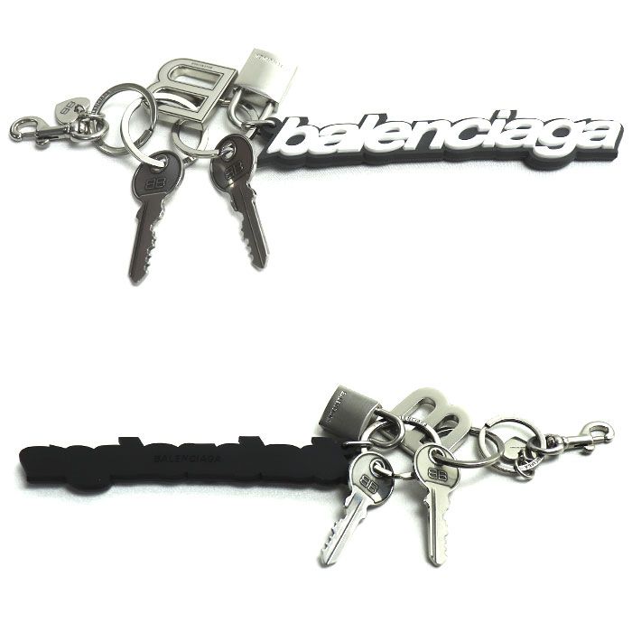 BALENCIAGA バレンシアガ メタル ロゴ Kit チャーム チャーム