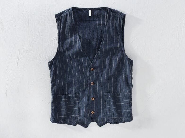 Y's for men SS1995 コットン ストライプジレ ベスト Y's for men SS1995 コットン ストライプジレ ベスト - メルカリ