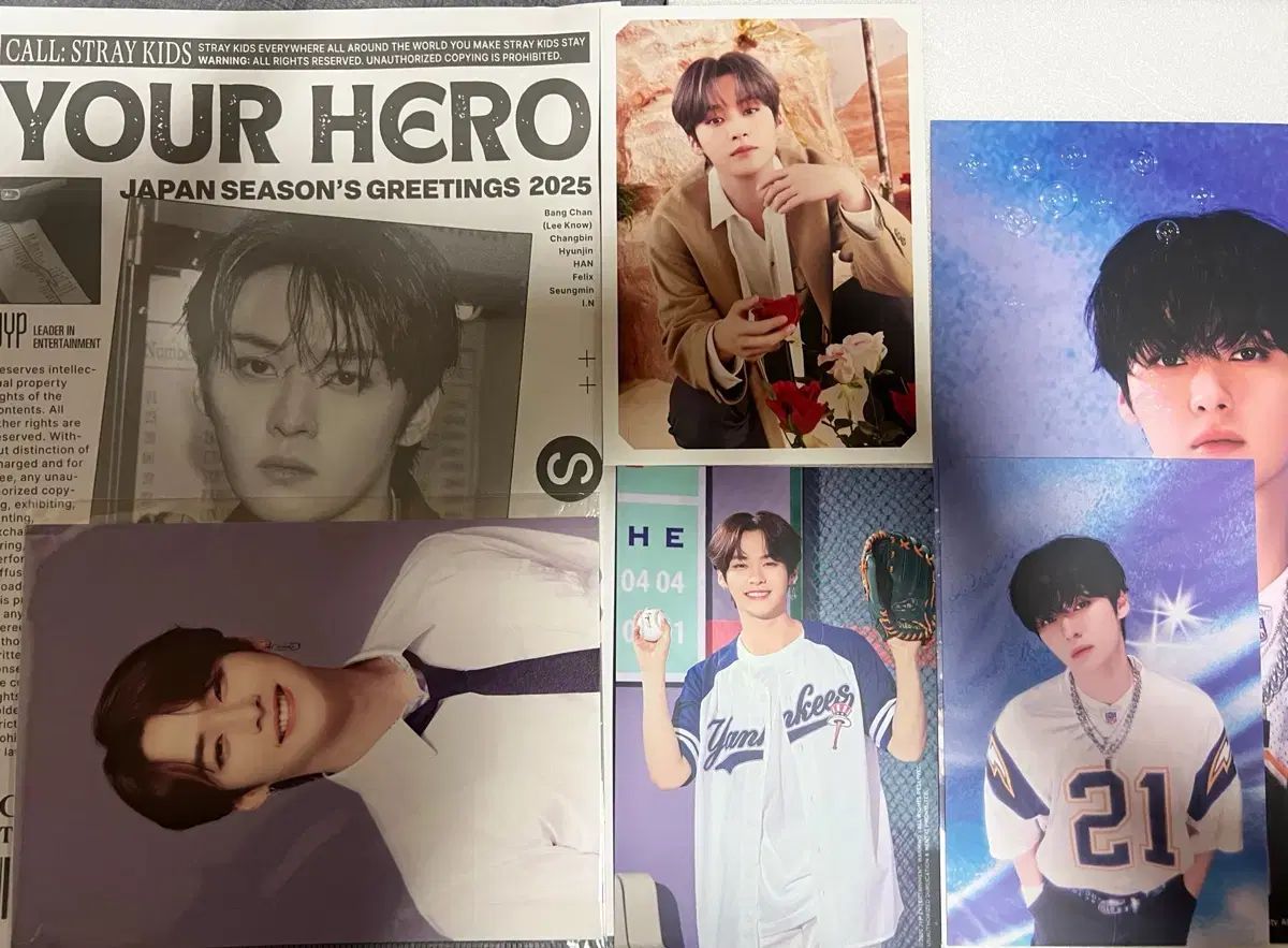 Stray Kids スキズ リノ YOUR HERO 入場トレカ　箔押しサイン Stray Kids スキズ リノ YOUR HERO 入場トレカ 箔押しサイン