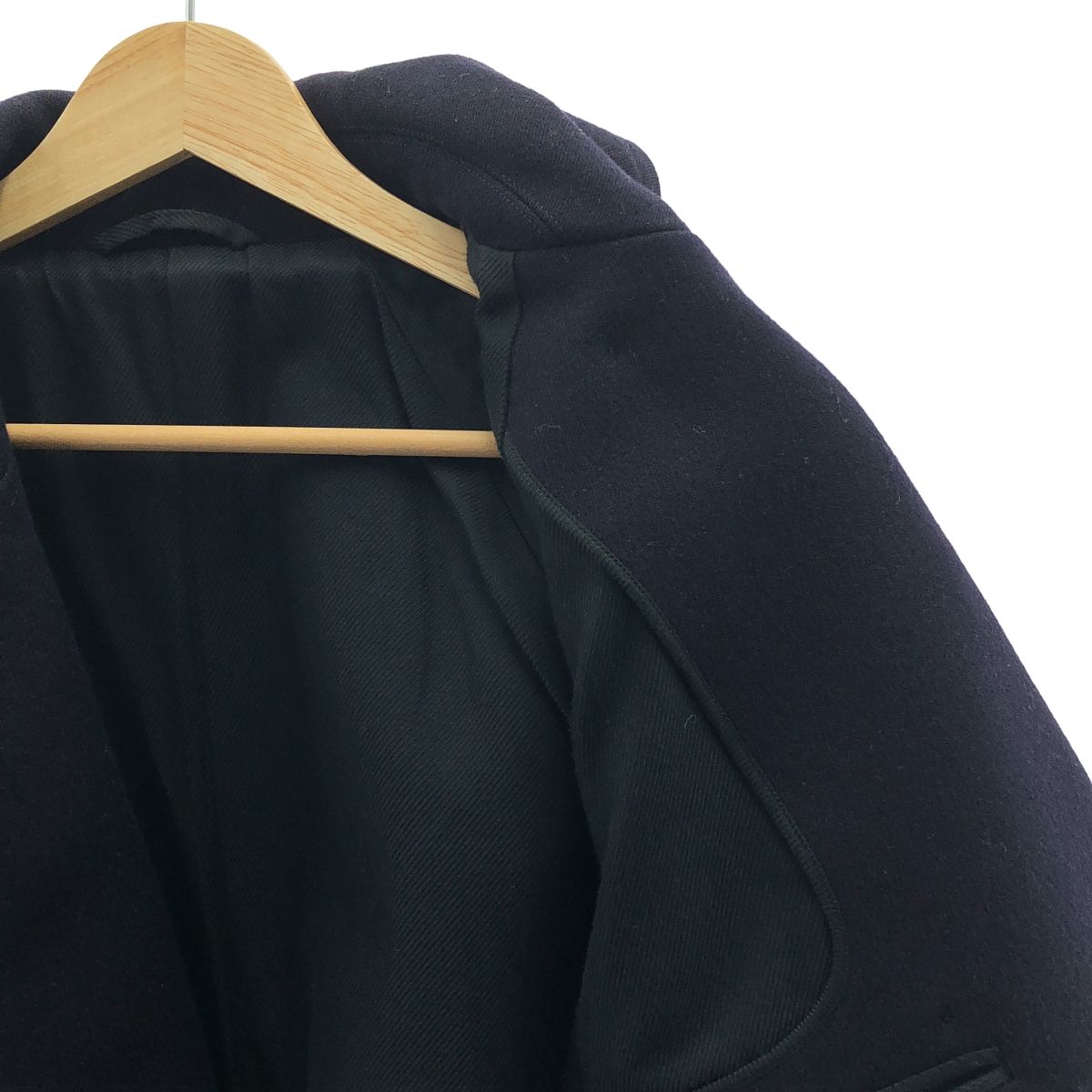 COMOLI / コモリ | Cavalier Melton Double Breasted Coat / キャバ