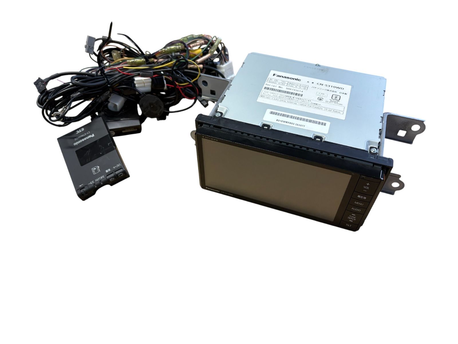 管理番号 4707 アクア CN-S310WD 社外ﾅﾋﾞ CD DVD TV