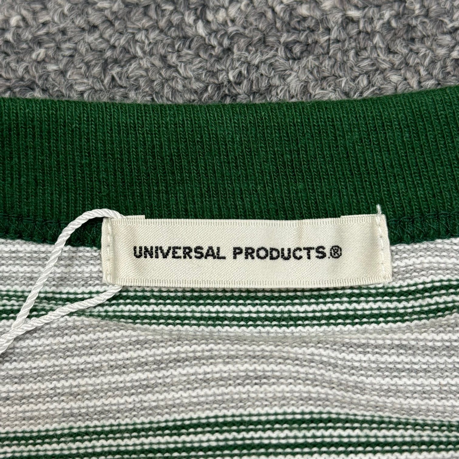 定価18700円 未使用品 UNIVERSAL PRODUCTS MULTI BORDER L/S T-SHIRT 