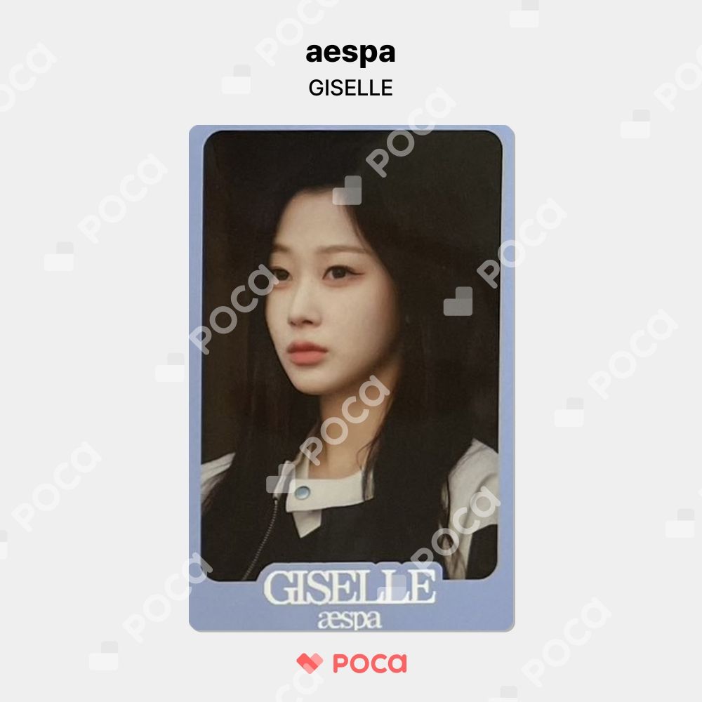 aespa ジゼル トレカ COME TO MY ILLUSION RANDOM TRADING CARD