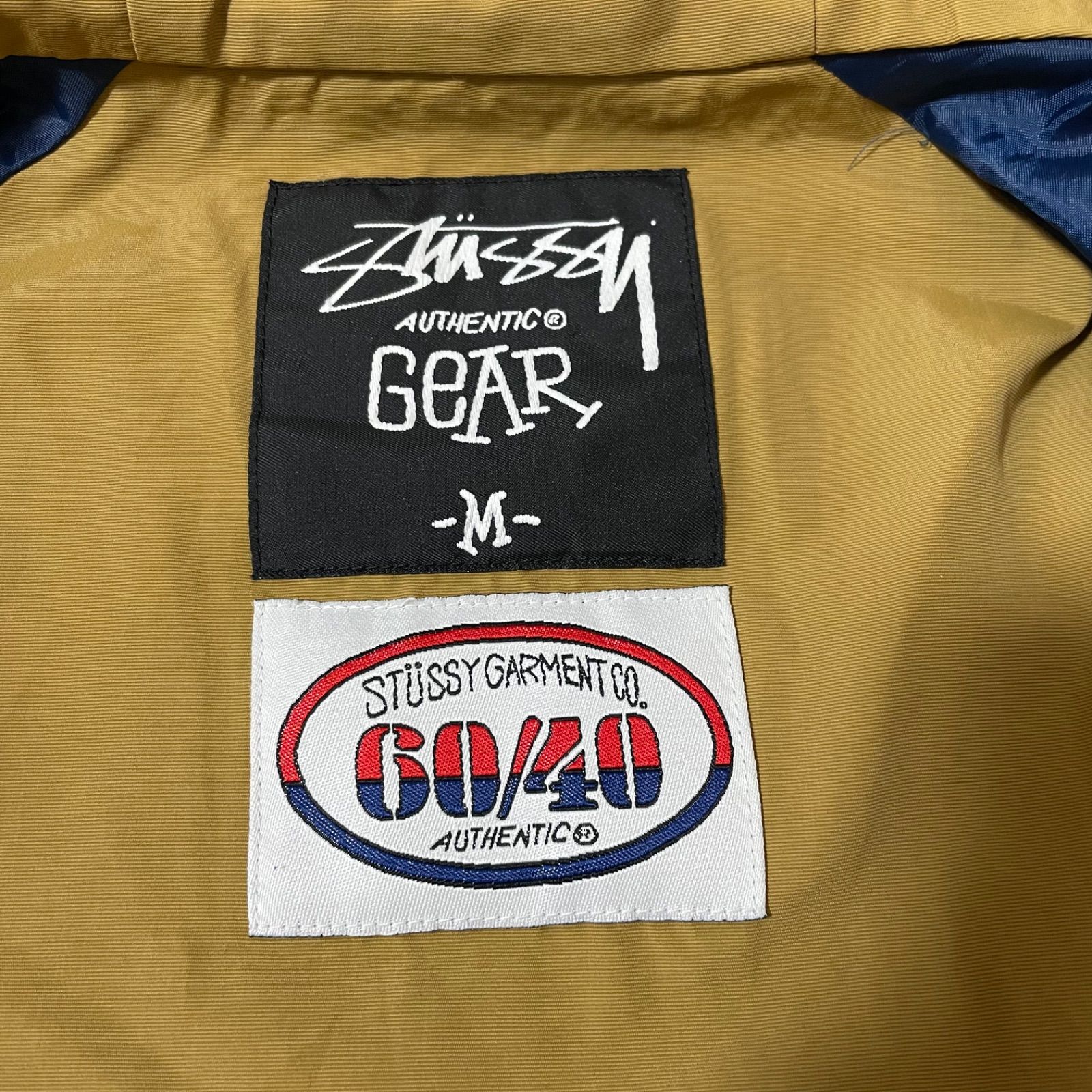 STUSSY 60/40 マウンテンパーカー 希少ジャケット - メルカリ