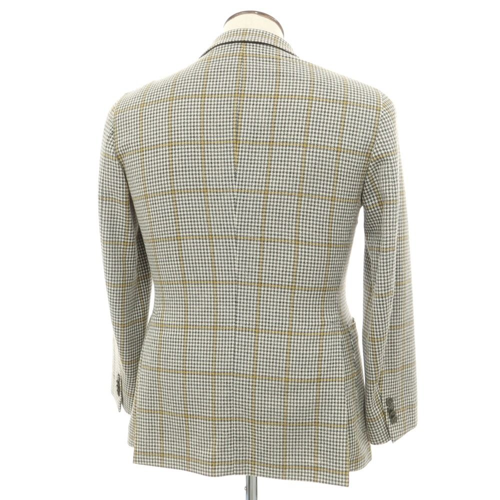 TAGLIATORE 2B チェック テーラード ジャケットItaly製 TAGLIATORE タリアトーレ 2B シングル ジャケット ウール