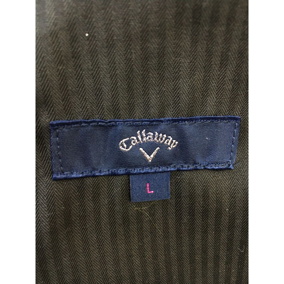 中古 レディース キャロウェイ Callaway パンツ L 黒 ブラック