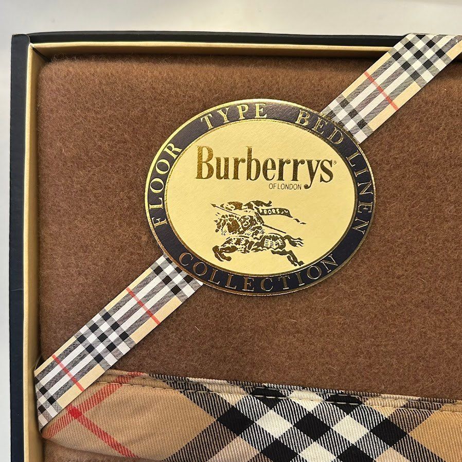 BURBERRY × 西川産業ウール毛布 日本製 未使用品 Yahoo