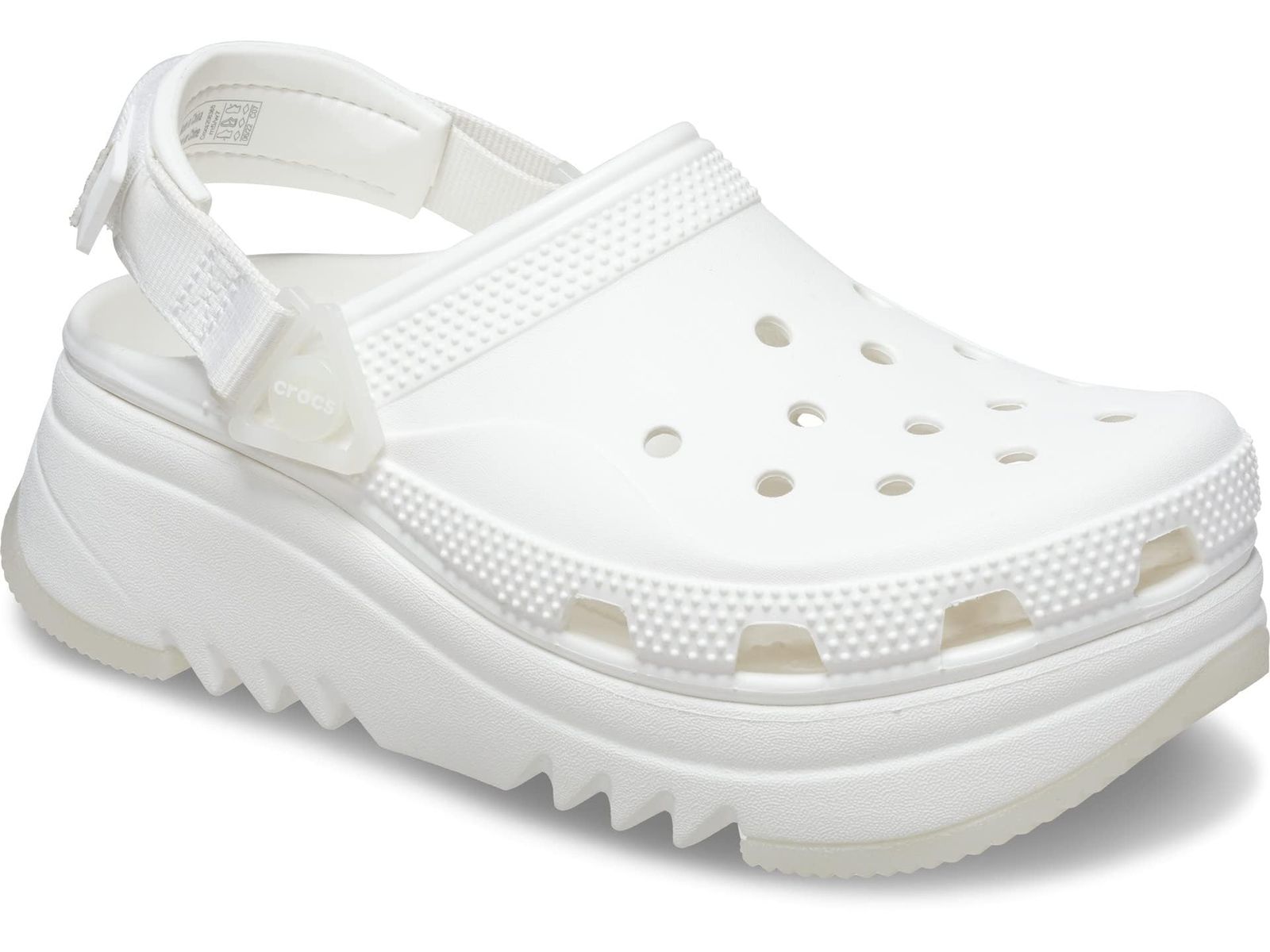 Crocs クロックス 男女兼用 大人用 クラシック ハイカー エスケープ クロッグ ホワイト 12 Women|10 Men ホワイト 12 Women|10 Men