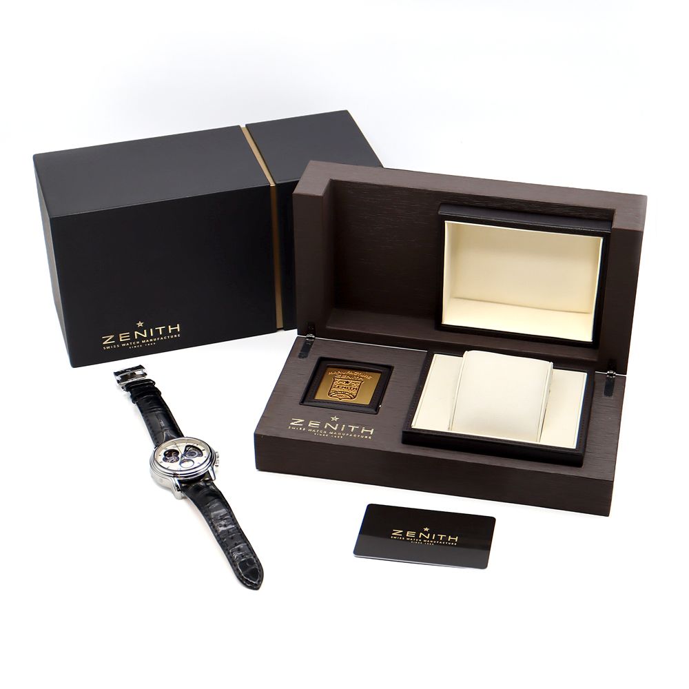 内部点検済 ZENITH ゼニス エル プリメロ XXTオープン 03.1260.4047  