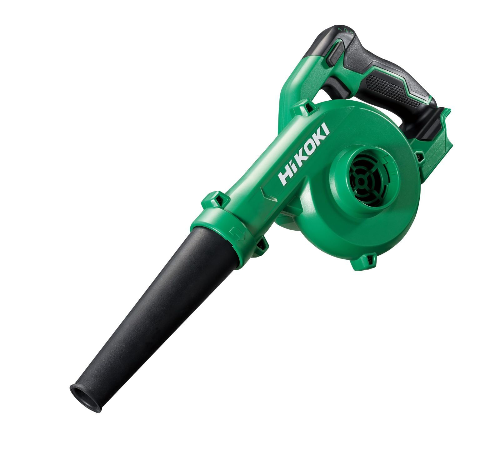 ブロワ 充電式 大風量 兼用 低振動 風量3段切替 無段変速スイッチ 18V 蓄電池 充電器別売り 14.4V RB18DC NN HiKOKI ハイコーキ グリーン|ブラック