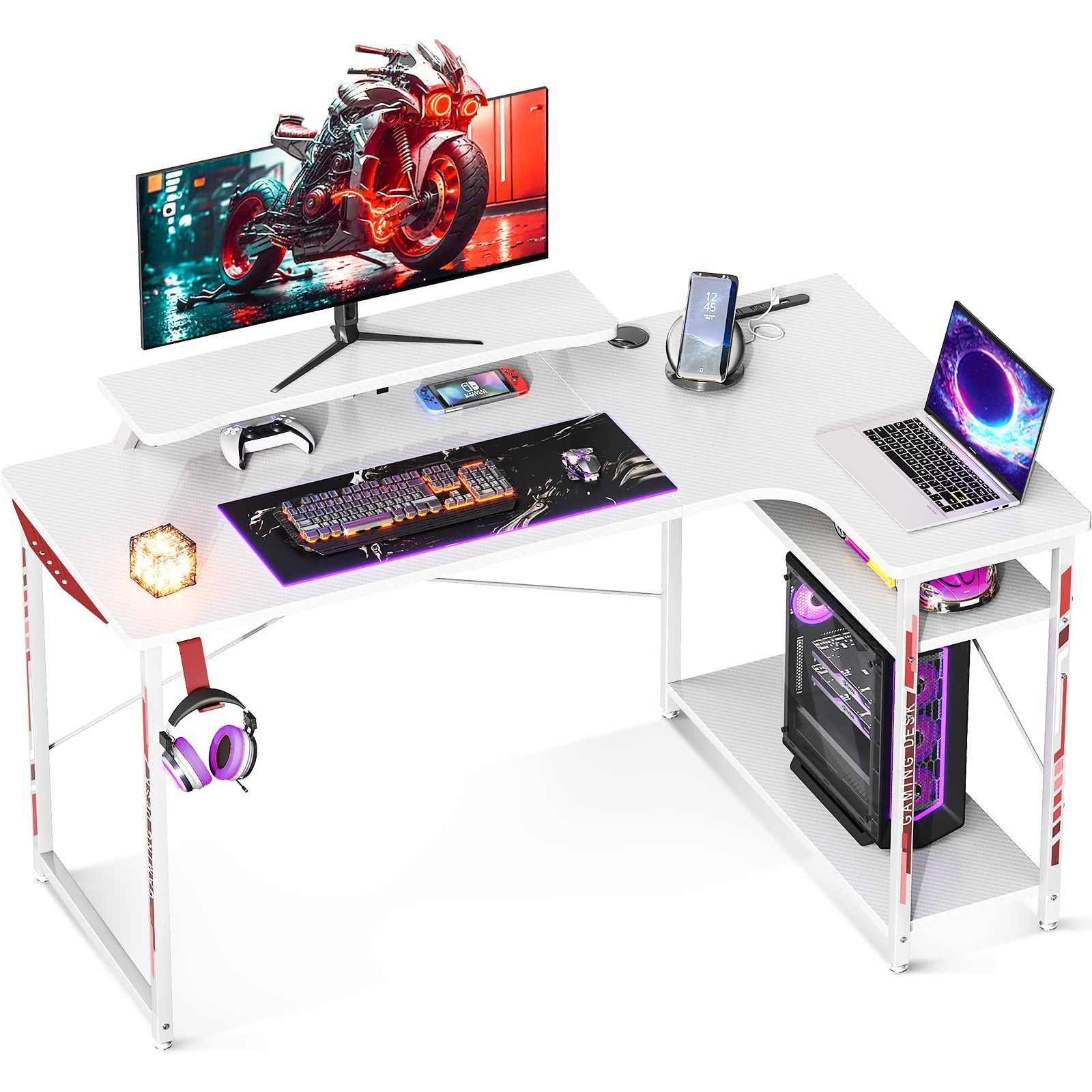 デスク チェア セット ナチュラル×ホワイト 幅80×奥行40cm 組立品 デスク チェア セット ナチュラル×ホワイト 幅80×奥行40cm