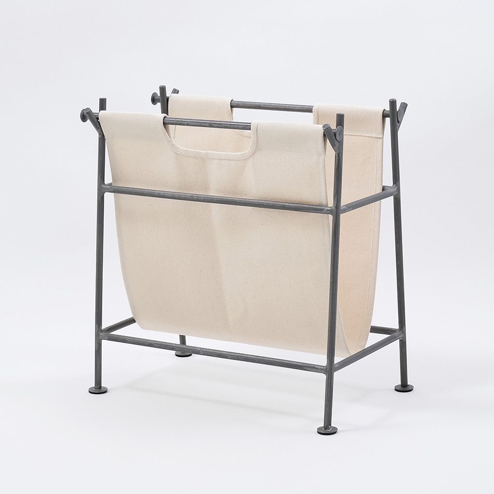 汚れたら洗えるキャンバス生地のマガジンラック