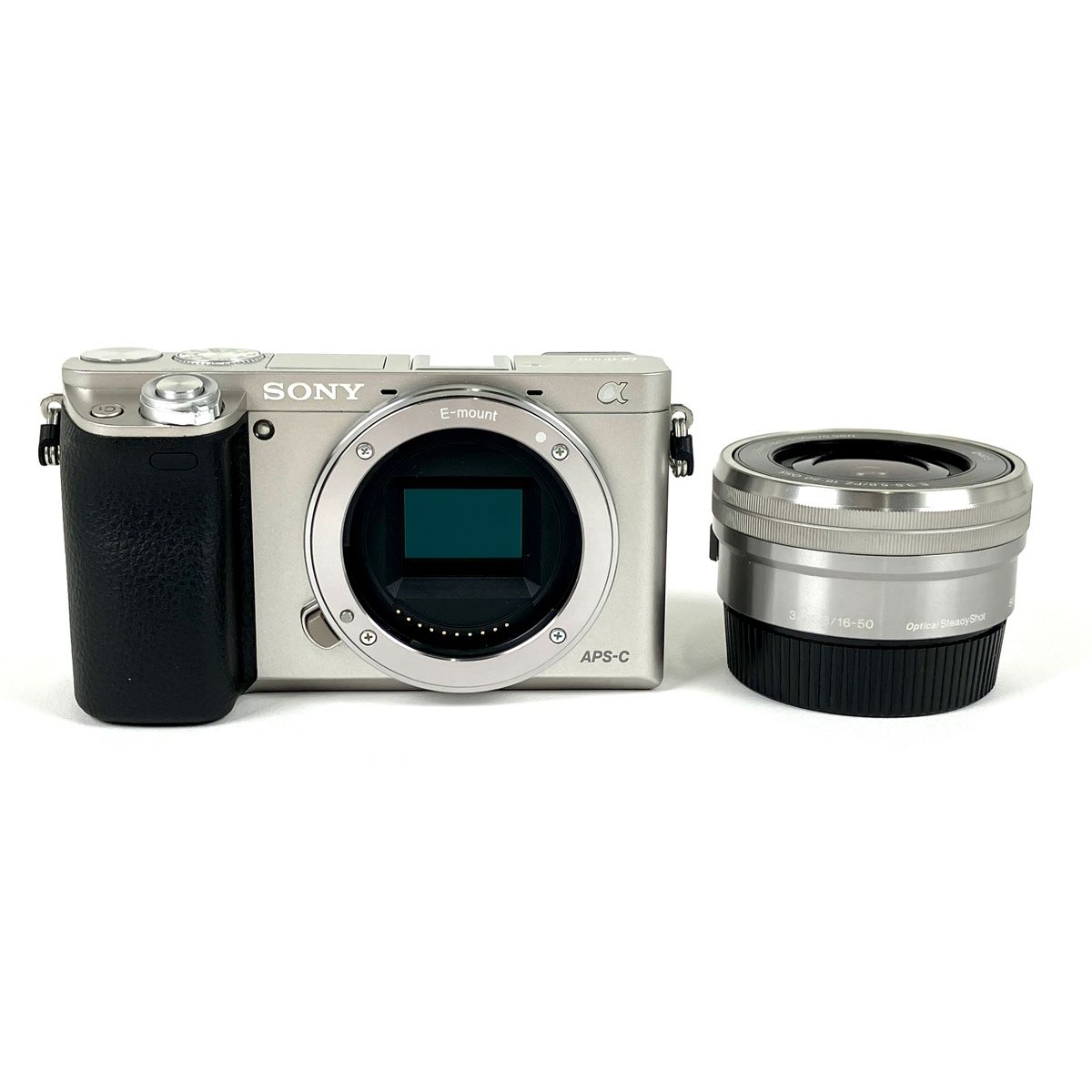 ソニー SONY α6000 レンズキット シルバー デジタル ミラーレス 一眼 