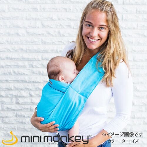 スリング 新生児 抱っこひも minimonkey ミニモンキー ベビースリング アンリミテッド アーミーグリーン 出産祝い おうち時間 子供