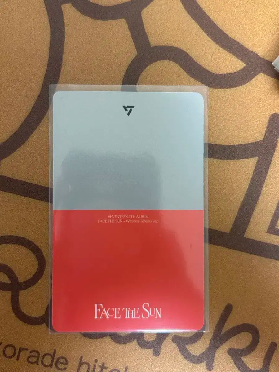 SEVENTEEN ミンギュ face the sun トレカ weverse ミンギュ トレカ face the sun weverse SEVENTEEN Photo Card