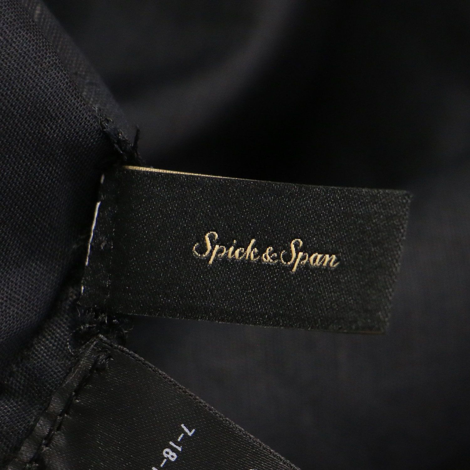 新品】Spick&Span スピックアンドスパン ブラウス ブラック 黒 サイズ