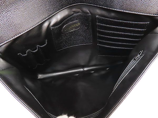 キャビアスキン ブリーフケース