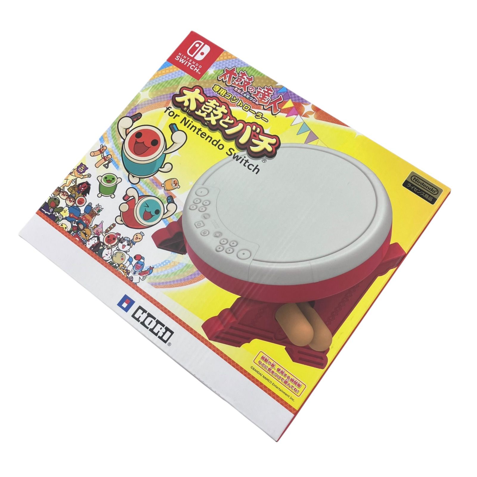 ニンテンドーSwitch 太鼓の達人　専用コントローラー　ドコどんRPGパック！ バンダイナムコエンターテインメント 【セット】Switch 太鼓の達人