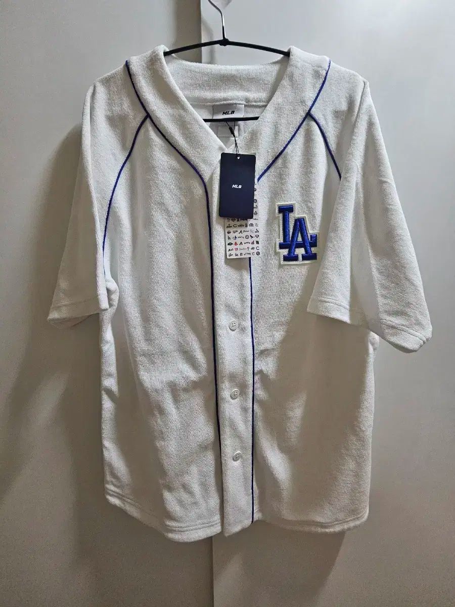 【雷市場（ポンジャン）商品韓国直送】 MLB ベーシック フレンチテリー オーバーサイズ ベースボール シャツ