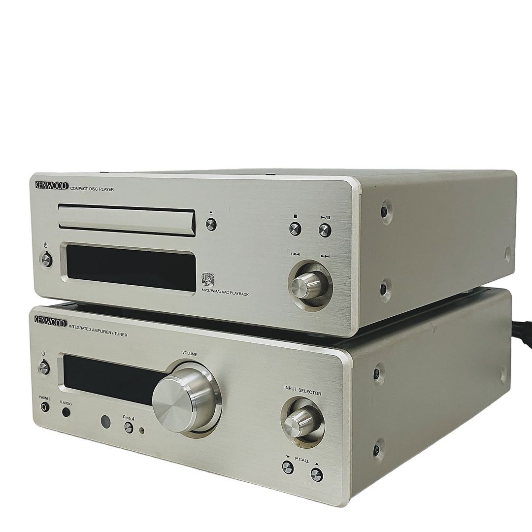 KENWOOD ケンウッド R-K1000 フルデジタルアンプ DP-K1000 CDプレイヤー 2点セット 訳有C10395060