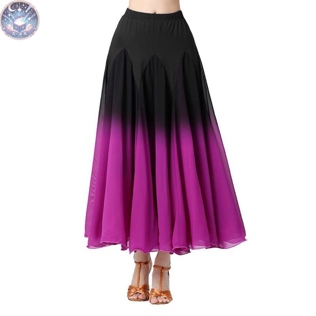 裾が美しく舞う