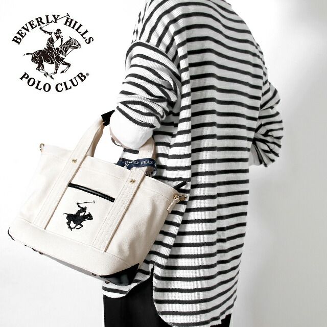 【新品】ビバリーヒルズポロクラブ BEVERLY HILLS POLO CLUB バッグ メンズ 286428 キャンバストートバッグSS
