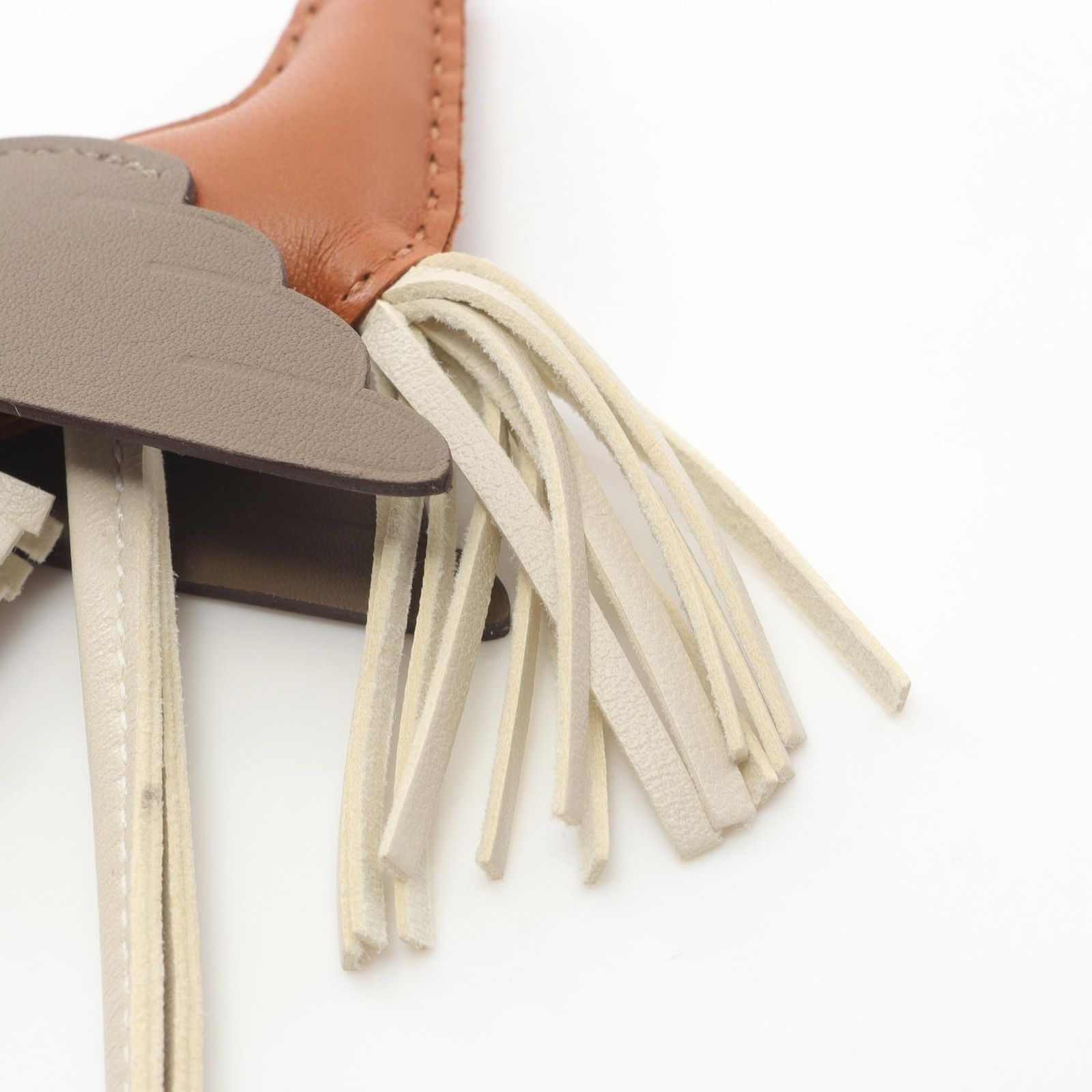 エルメス HERMES チャーム ロデオペガサスPM ゴールド エトゥープ クレ