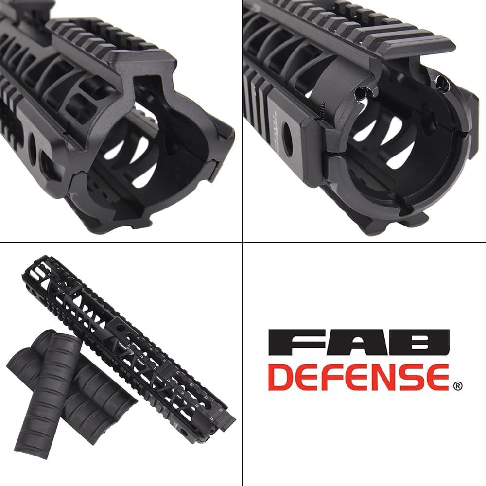 FAB DEFENSE クワッドレールハンドガード AR-15/M4カービン用 NFR EX - メルカリ