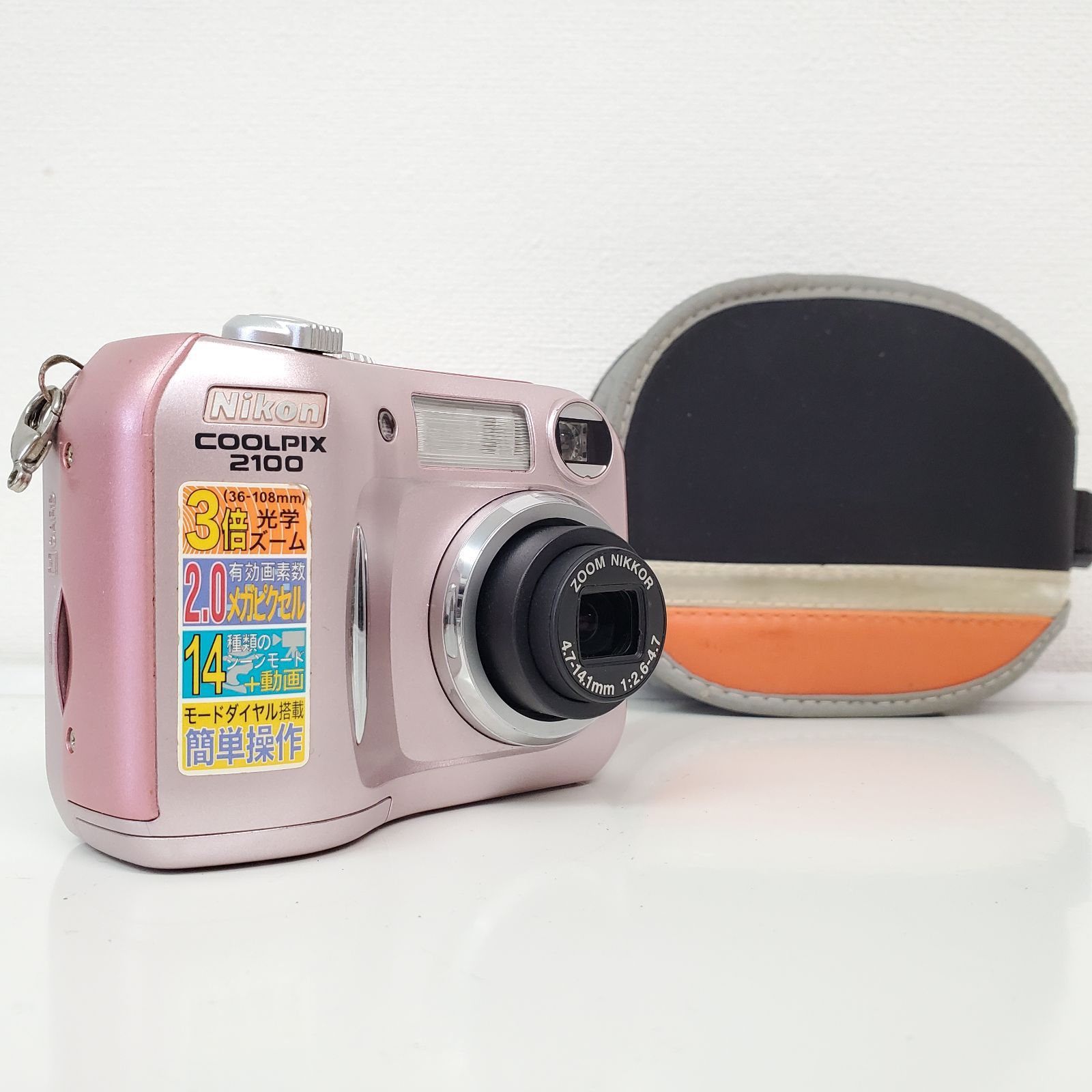 ニコンNikon COOLPIX2100 FAIRY PINK - デジタルカメラ