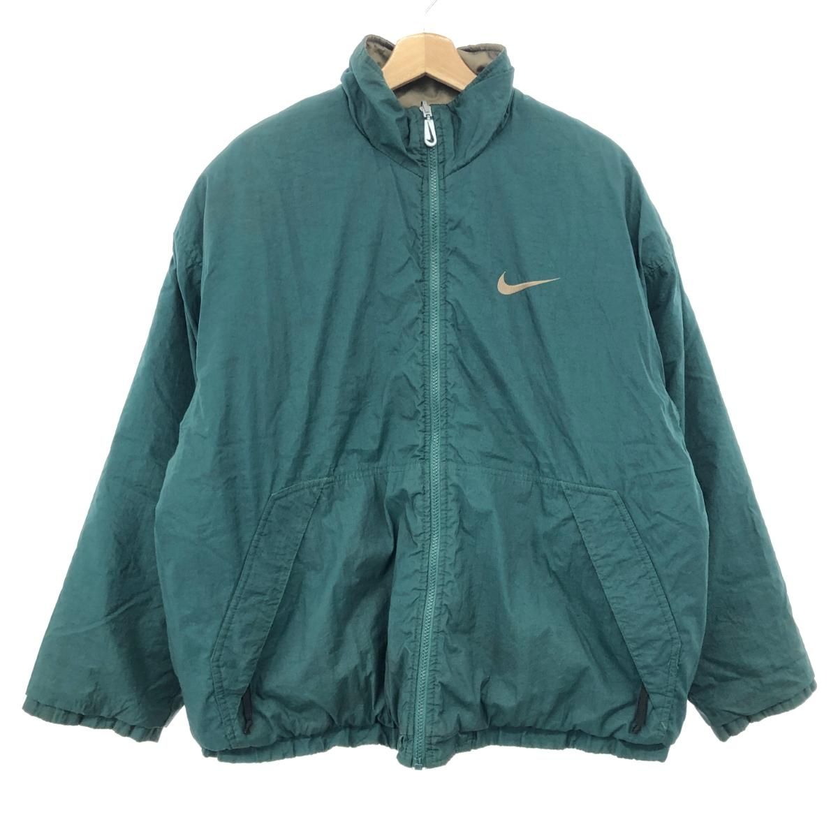 NIKE ナイキ 90s ヴィンテージ リバーシブル 中綿 ジャケット サイズ:M 