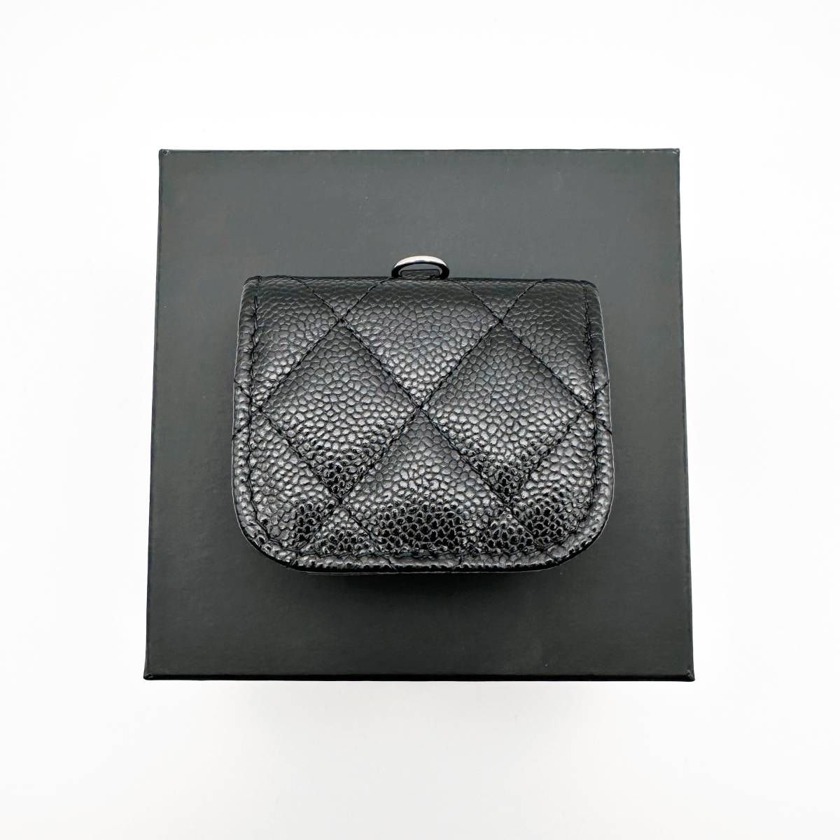 CHANEL シャネル マトラッセ キャビアスキン AirPodsケース AirPods