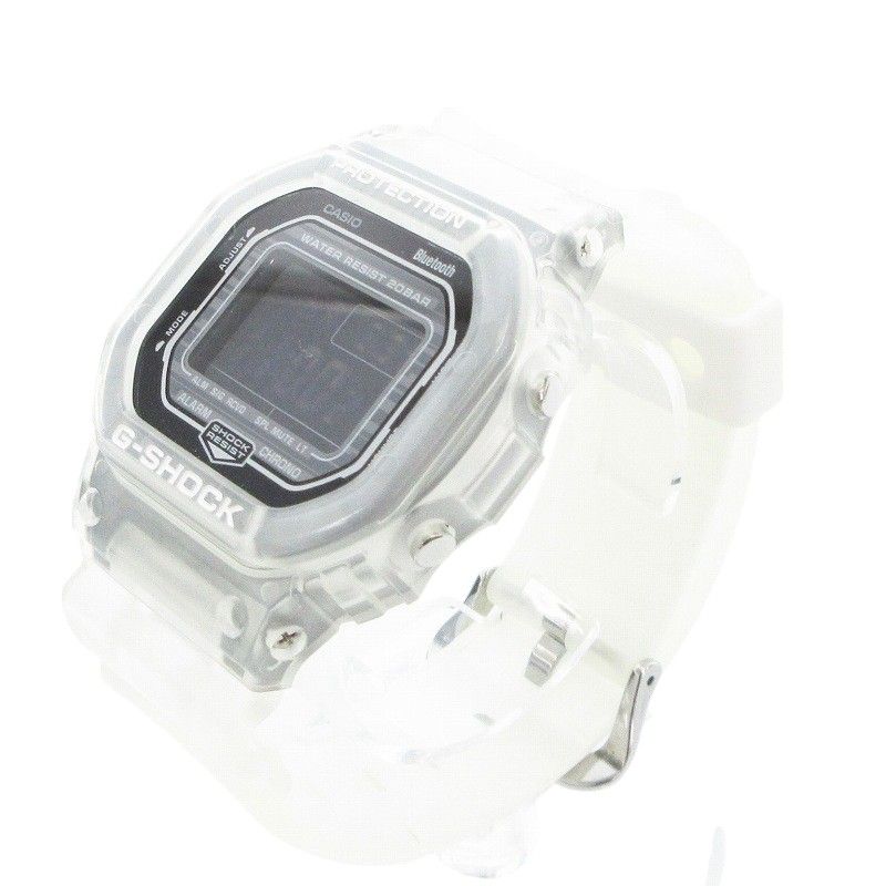 【中古品】CASIO G-SCHOCK DW-B5600G-7JF DWB5600G-7 | G-SHOCK 5600 SERIES Transparent color | CASIO