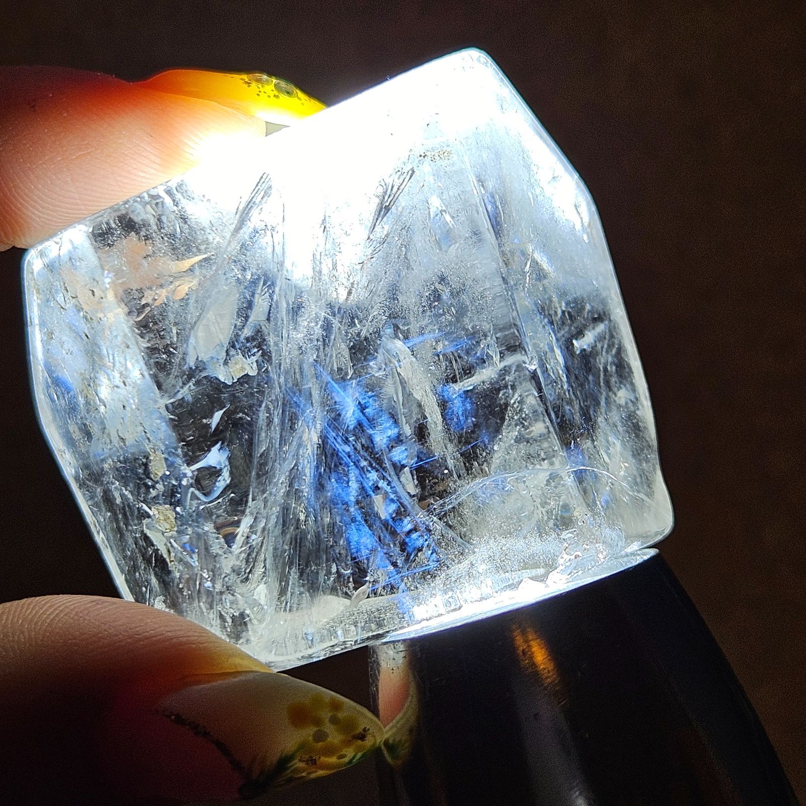 水晶　エンジェルラダー　ブルーニードル　スフィア 水晶 エンジェルラダー ブルーニードル スフィア 水晶 エンジェル