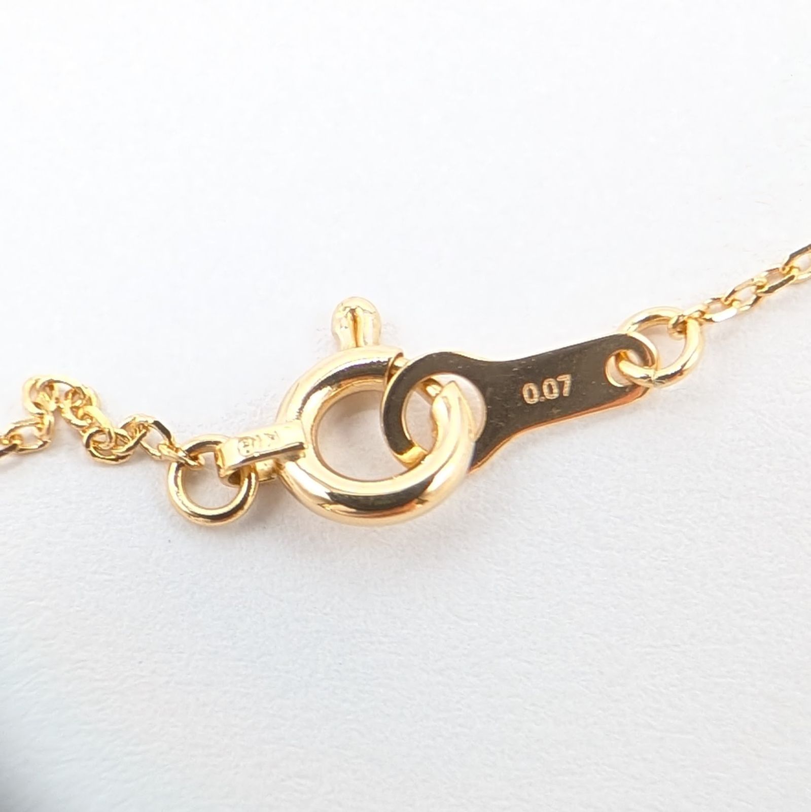 【新品仕上げ済】eteエテ イエローゴールド1粒ダイヤモンドブレスレット 新品仕上げ済】eteエテ イエローゴールド1粒ダイヤモンドブレスレット