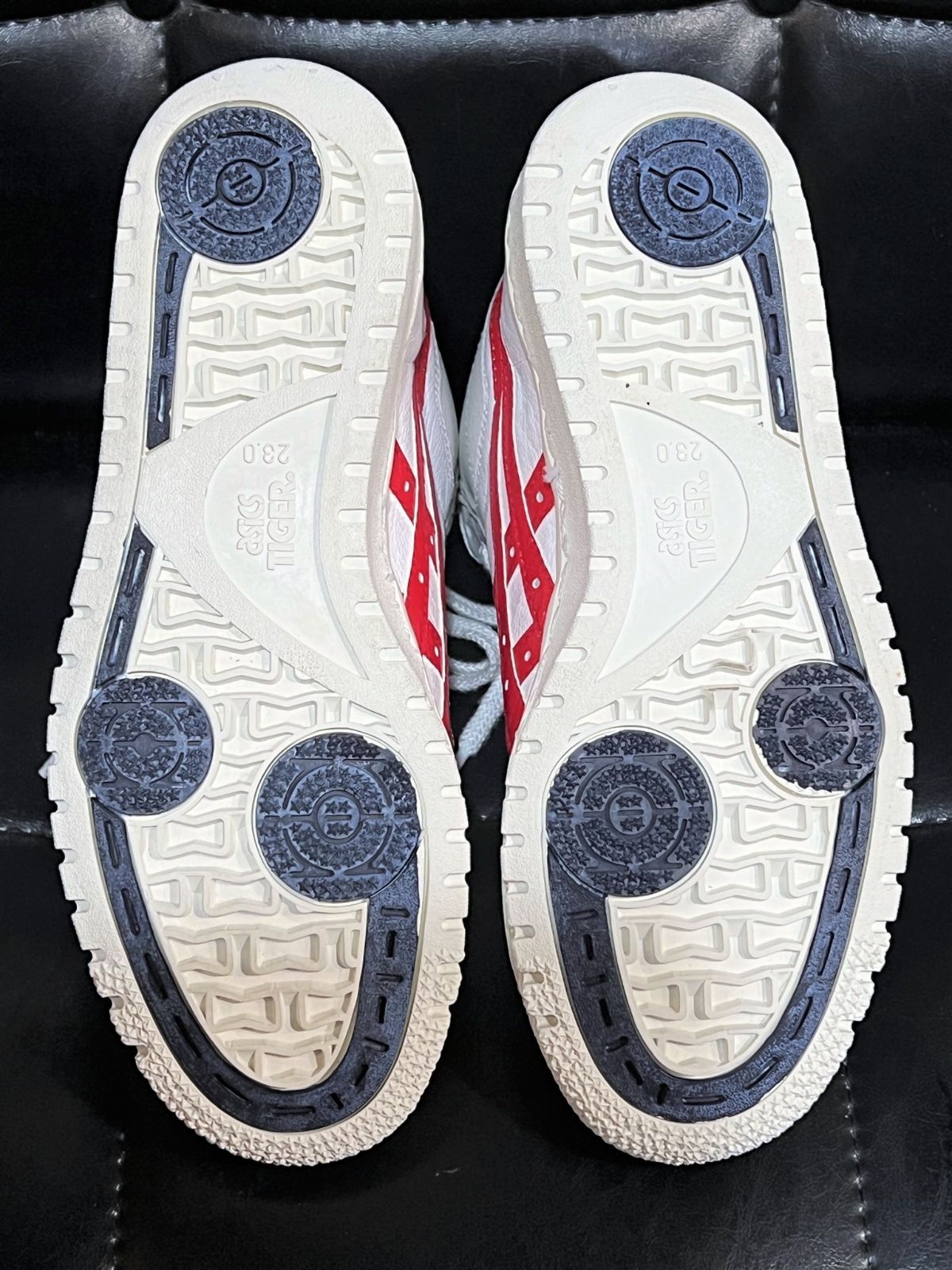 ファブレ ポイントゲッターL TBF712 白赤 PTG ゲル アシックス(asics) ファブレ ポイントゲッター L 23.5cm・0134