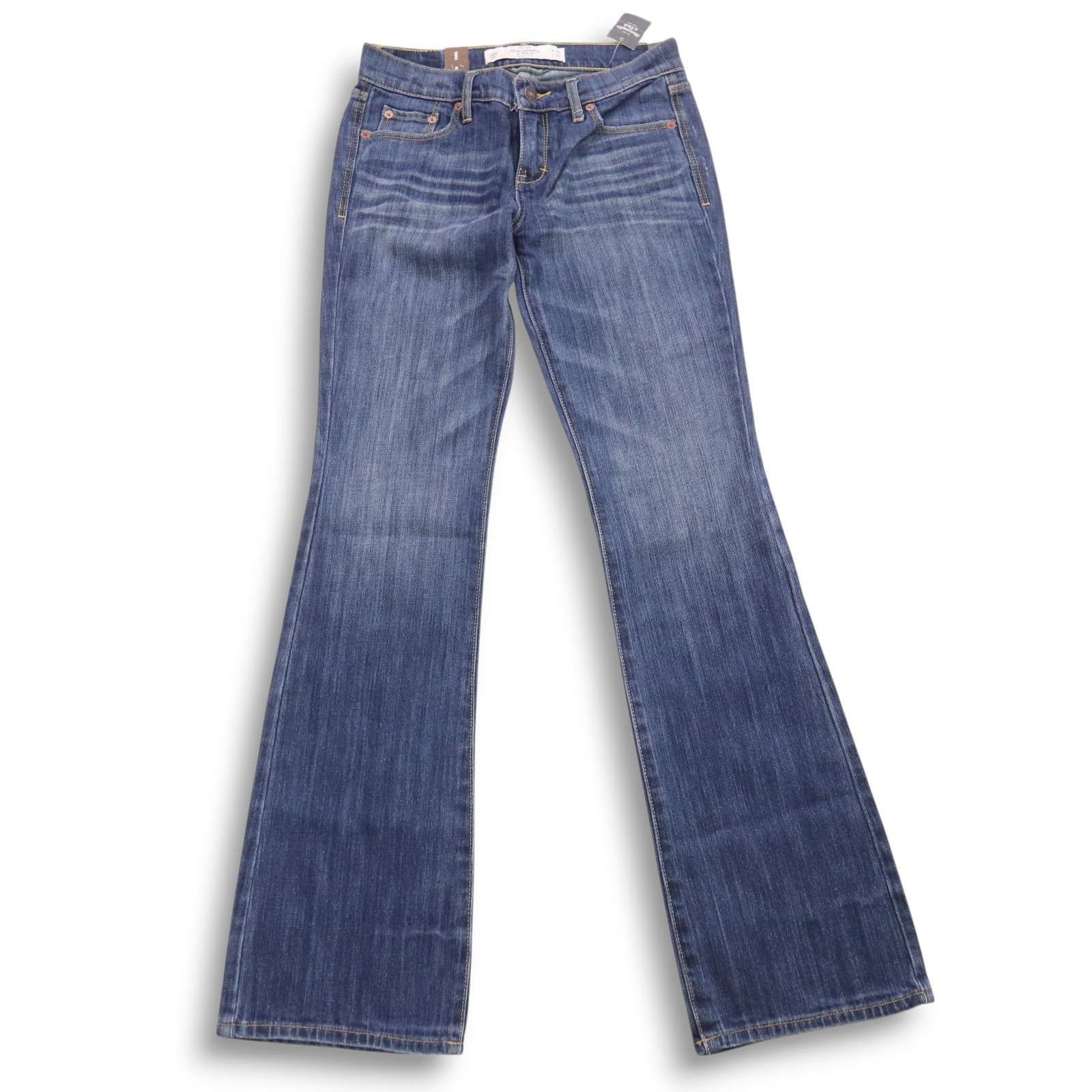 アバクロンビー&フィッチブーツカットデニム　ストレッチデニム 新品☆ Abercrombie&Fitch アバクロンビー＆フィッチ ストレッチ