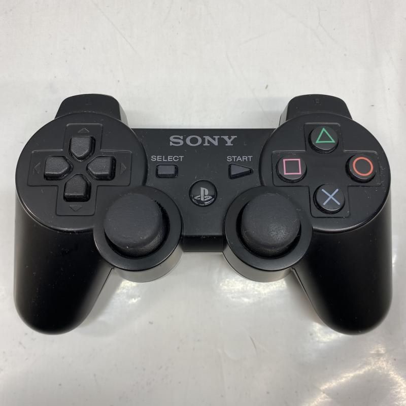 中古】ｹﾞｰﾑOP）ｼﾞｬﾝｸ)PS3/PS4ｺﾝﾄﾛｰﾗｰ 黒赤 3個まとめ CECHZC2J