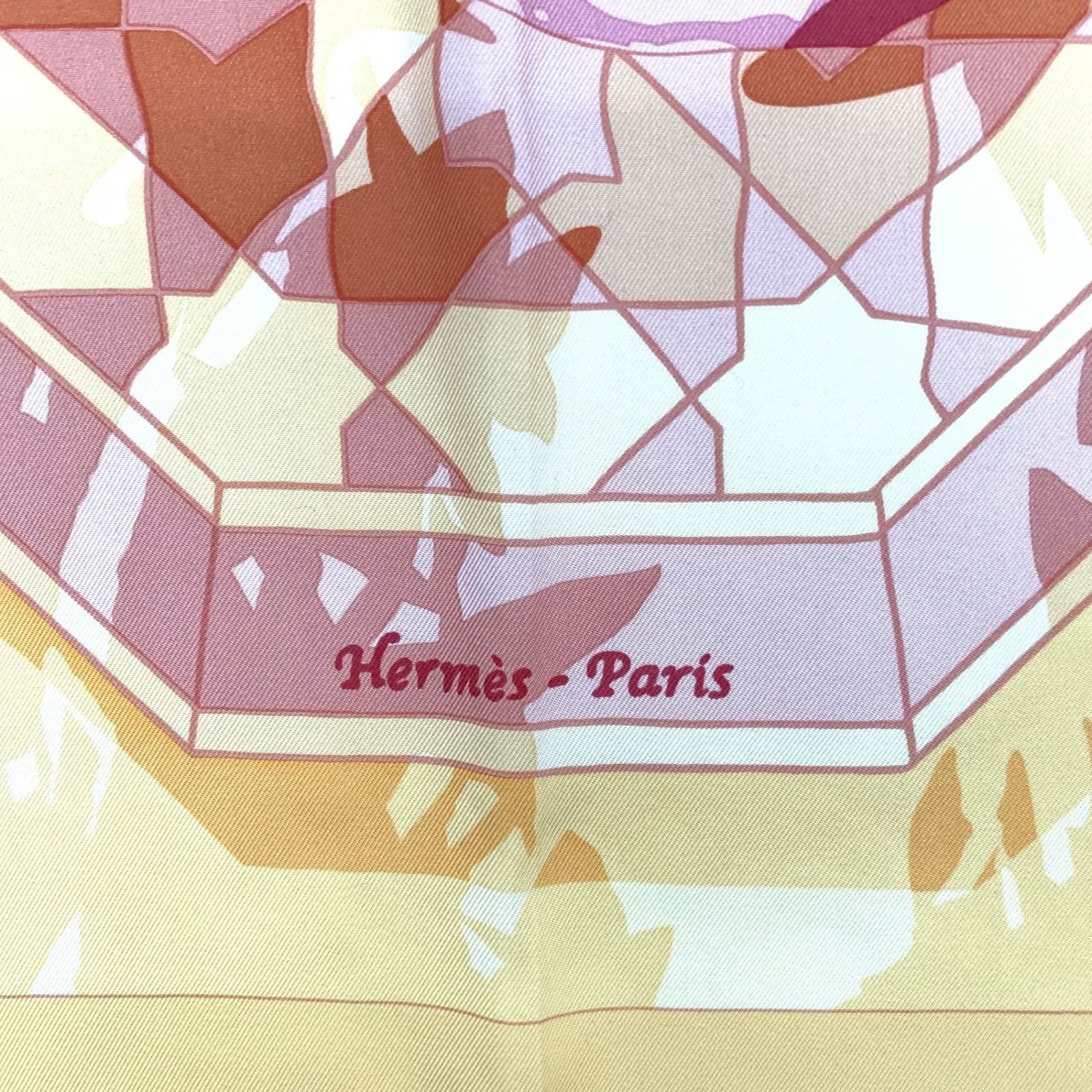 極美品 HERMES エルメス カレ90 sous les oranges オレンジの木の下で