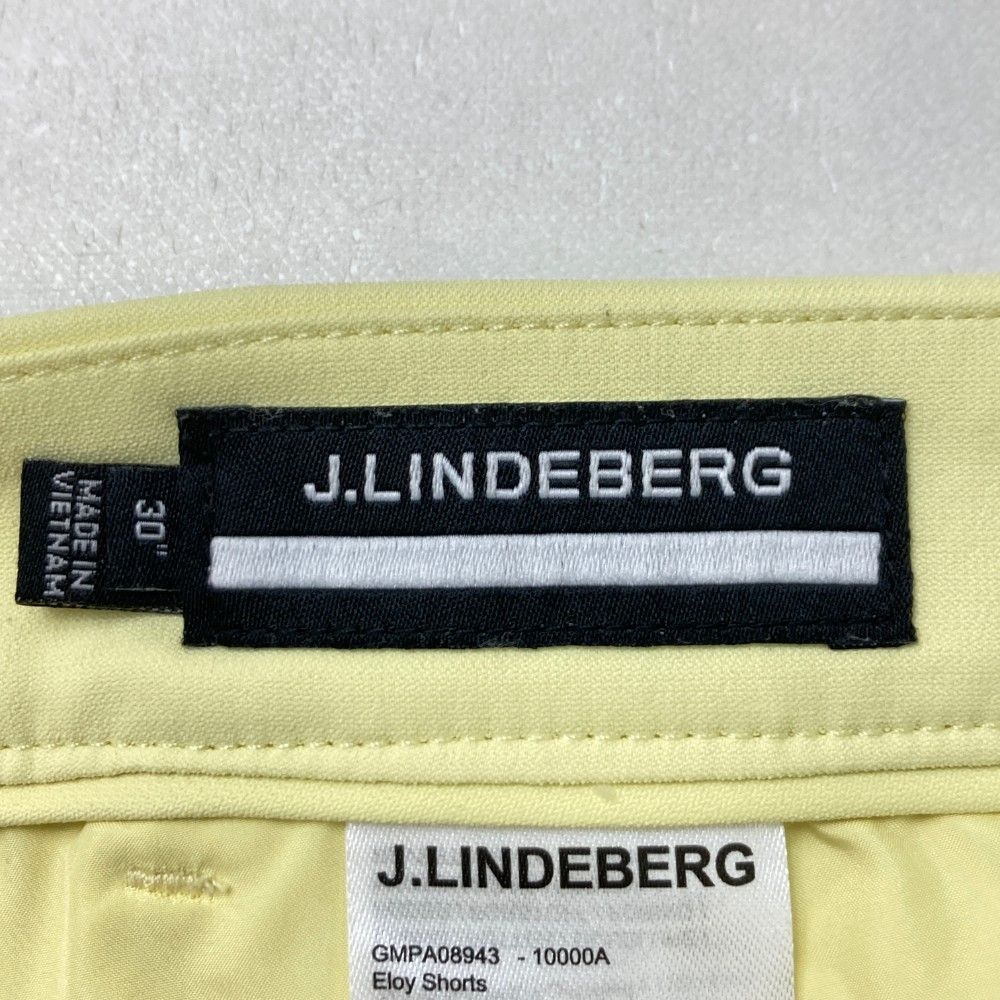 サイズ：30 J.LINDEBERG ジェイリンドバーグ ハーフパンツ イエロー系