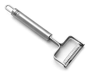 1 Stainless Steel Handle - Kuhn Rikon Julienne Peeler with Blade Protector Stainless Steel Handle