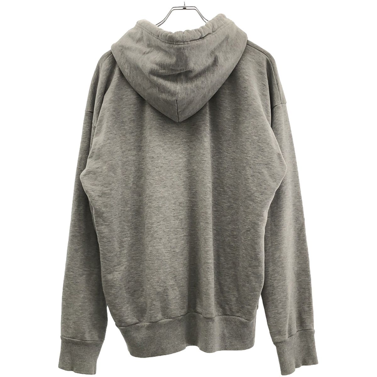 DIESEL ディーゼル ラベルロゴスウェットプルオーバーパーカー グレー 