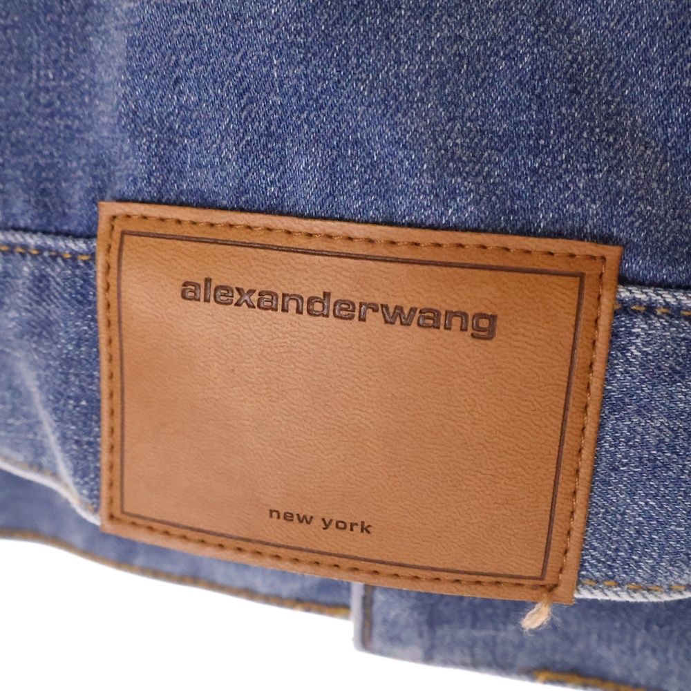 ALEXANDER WANG (アレキサンダーワン) Brushed Denim Jacket