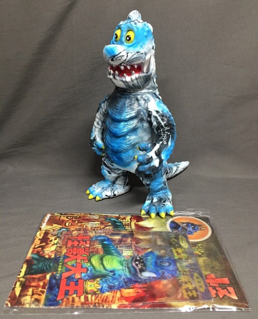ピコピコ ショップ 怪獣大王 まんが版 白黒マーブル成型/メタ青
