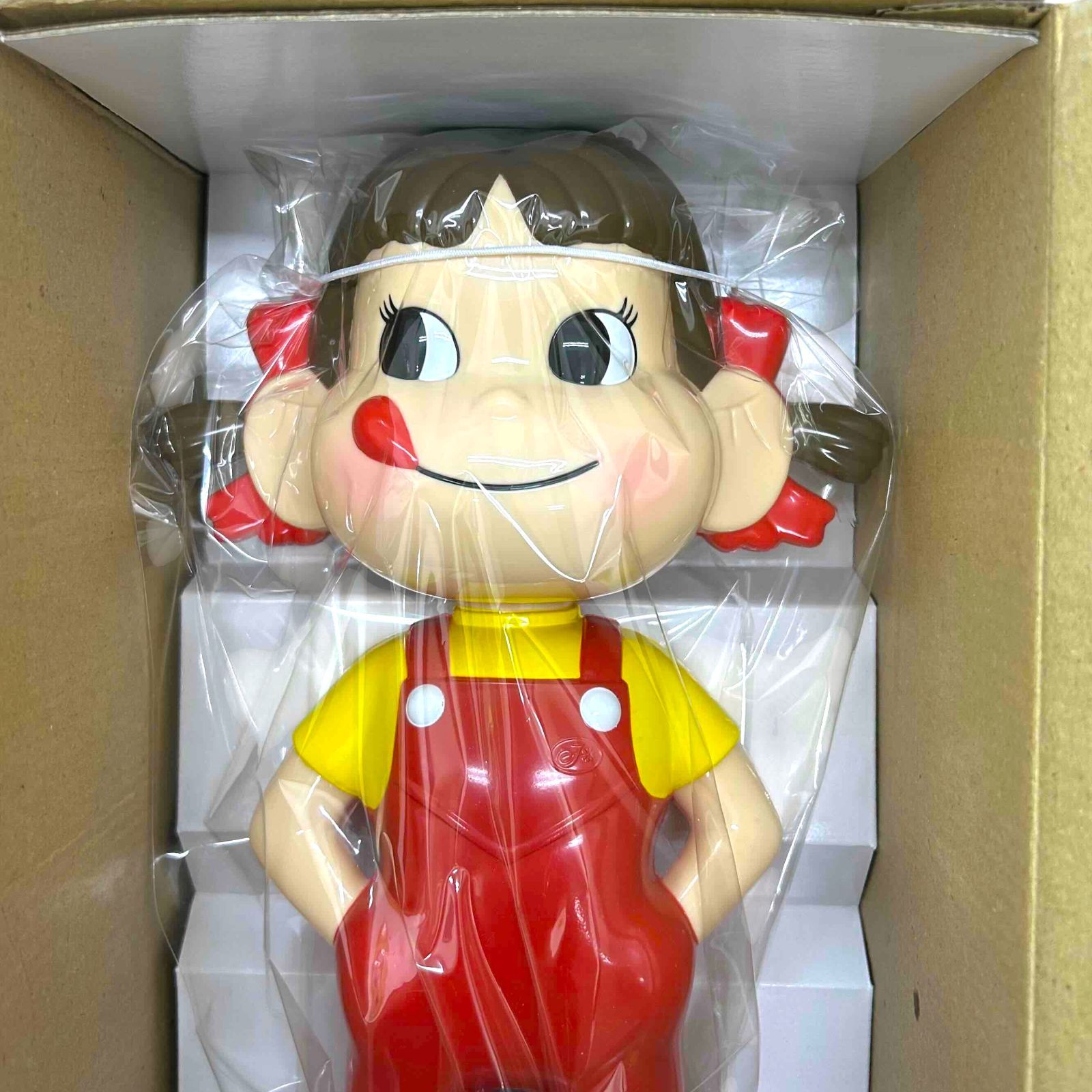 🌟美品・箱入り🌟不二家 ペコちゃん人形 首振り 非売品 昭和