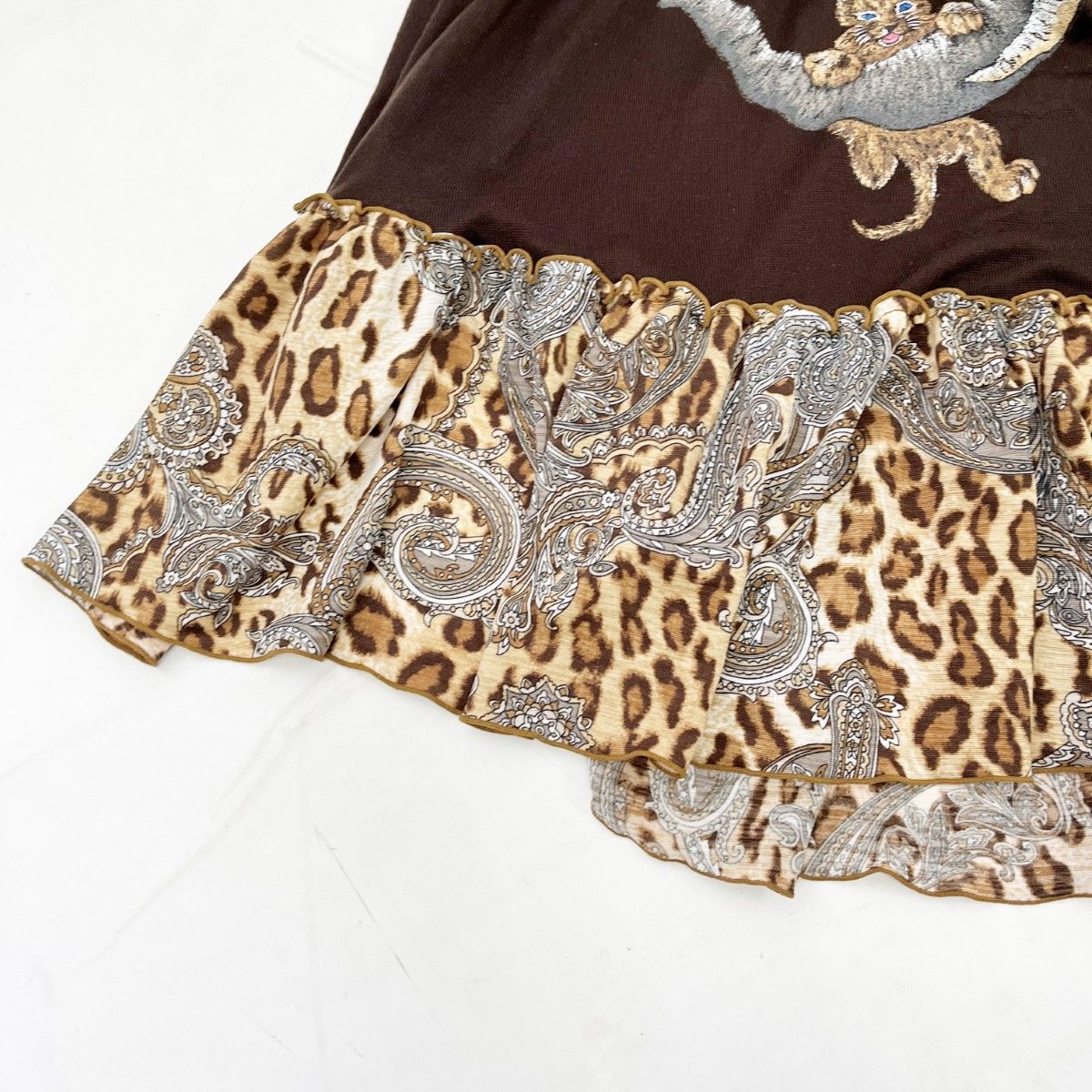 ◇◇ITALIYA イタリヤ 伊太利屋 ワンピース 11号 ミセス ゾウ