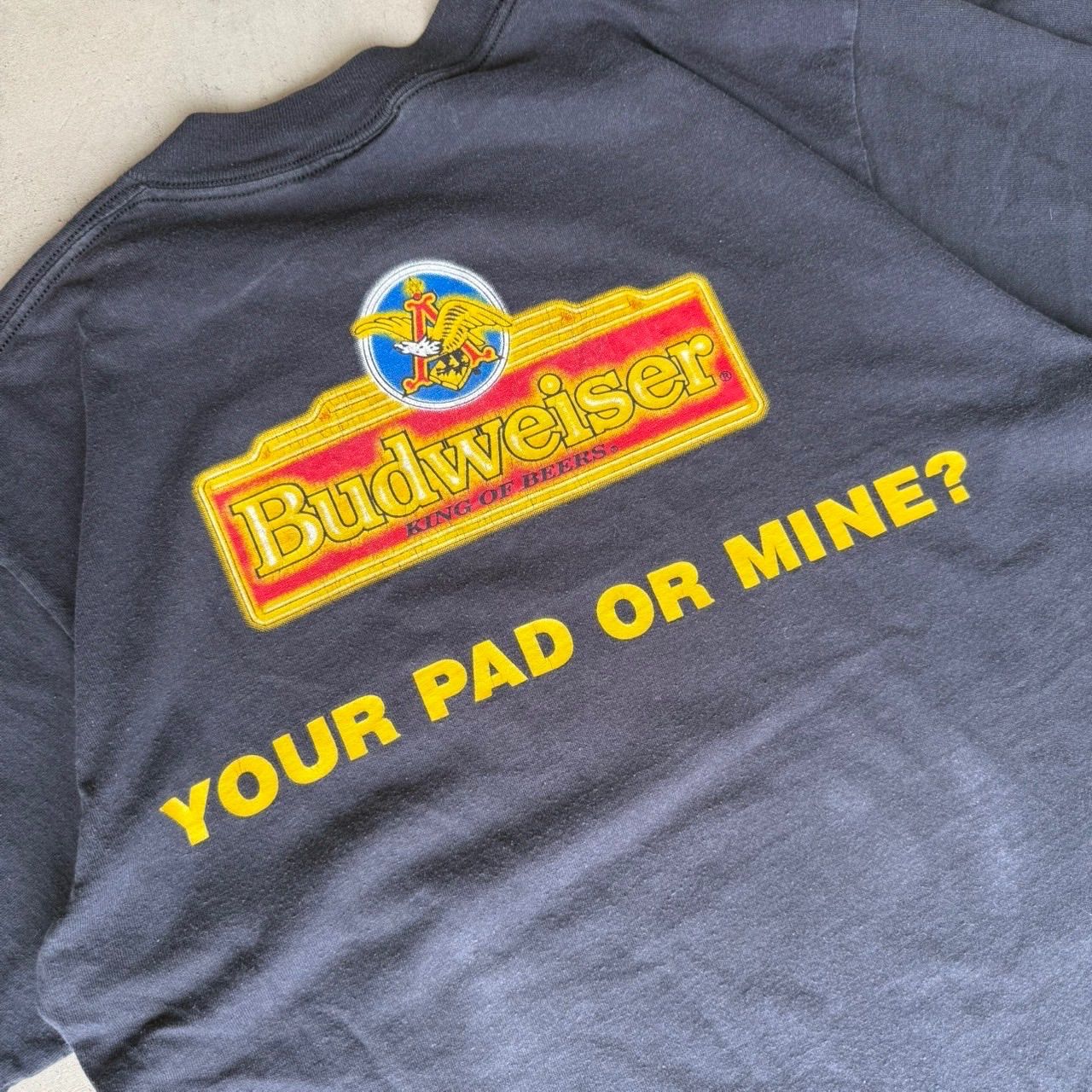 90s Budweiser flog バドワイザー 企業系 カエル 3フロッグ 両面 