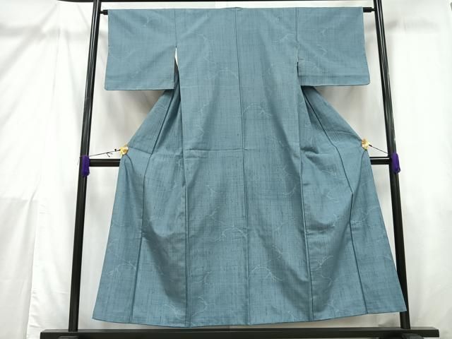 平和屋着物●男性　髭紬　霞文　正絹　逸品　CAAX3069th 平和屋着物○男性 髭紬 アンサンブル 霞文 正絹 逸品 未使用 CAAS0131th