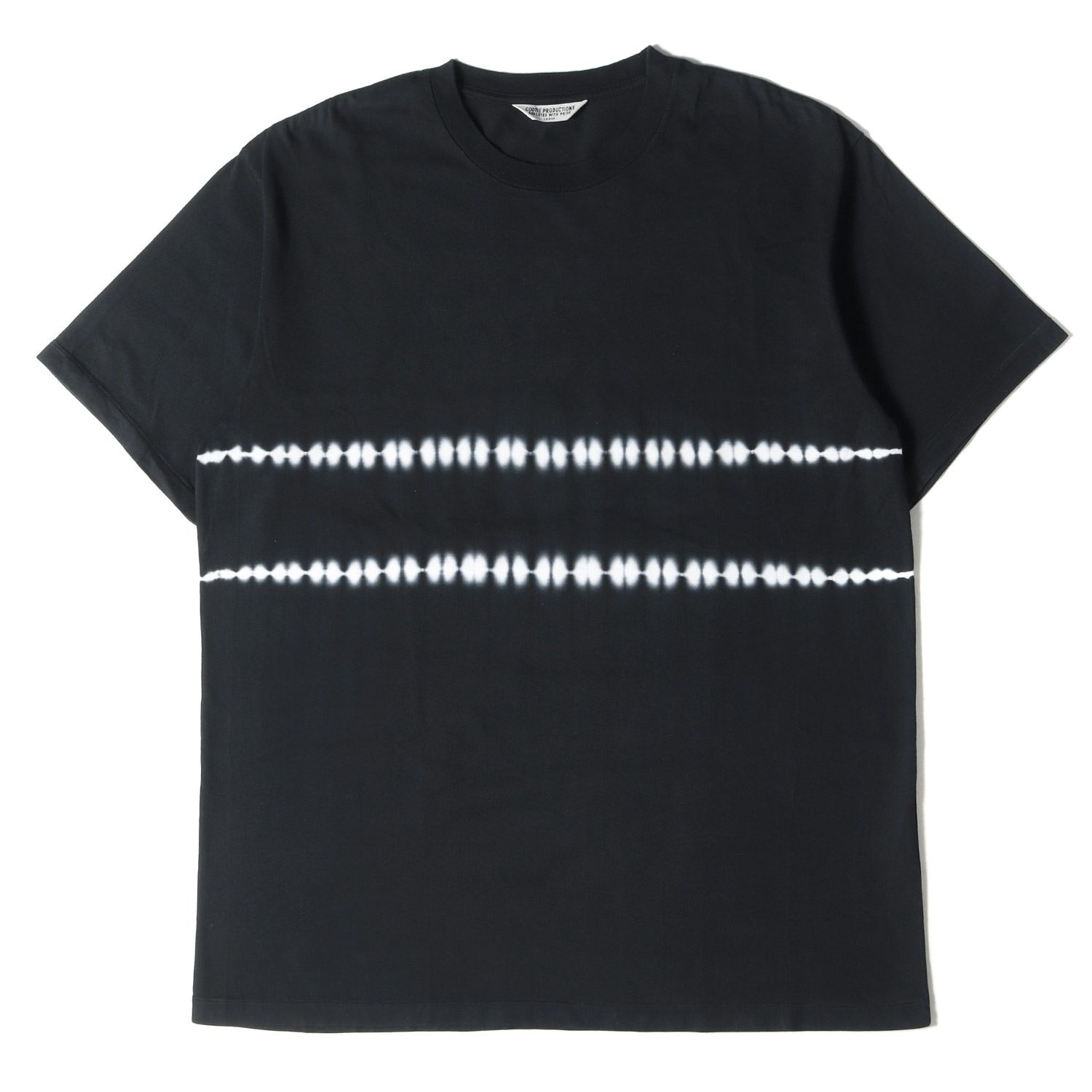 COOTIE クーティー Tシャツ タイダイ染め ボーダー クルーネックT 