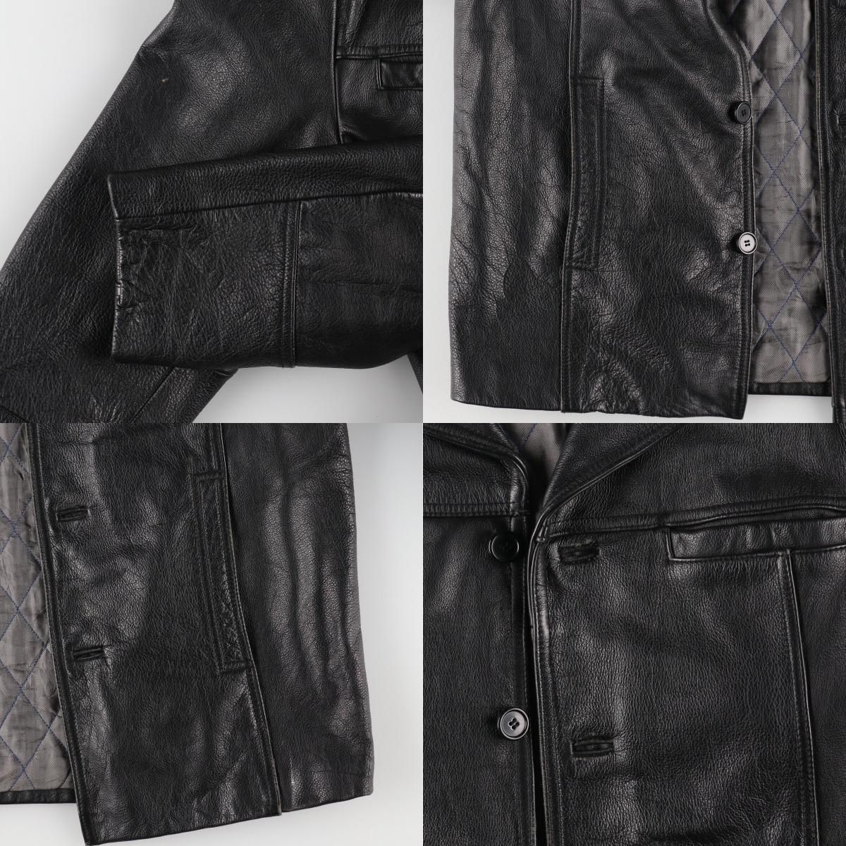 古着 古着 BRICE レザーカーコート メンズXL相当/eaa476469 00s Eddie 